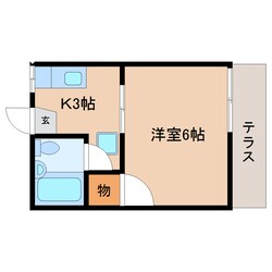 静岡駅 バス22分  手越下車：停歩2分 1階の物件間取画像